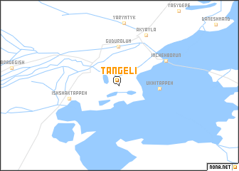 map of Tangelī