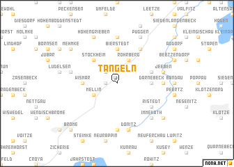 map of Tangeln