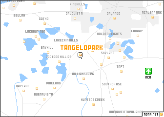 map of Tangelo Park