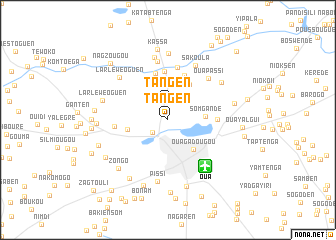 map of Tangen