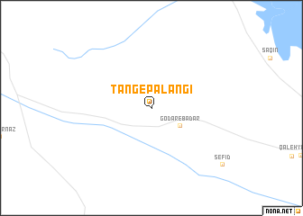 map of Tang-e Palangī