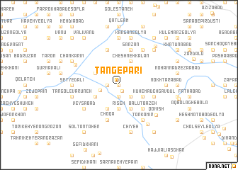 map of Tang-e Parī