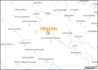 map of Tang-e Pol