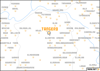 map of Tangero