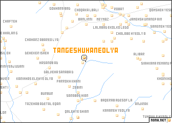 map of Tang-e Shūhān-e ‘Olyā