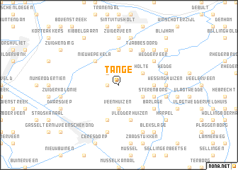 map of Tange