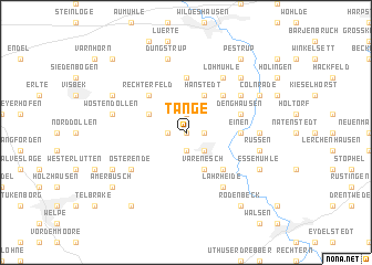 map of Tange