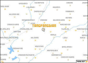 map of Tangfangdian