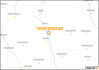 map of Tangfangmiao