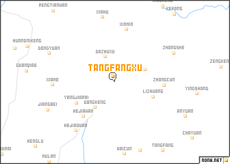 map of Tangfangxu