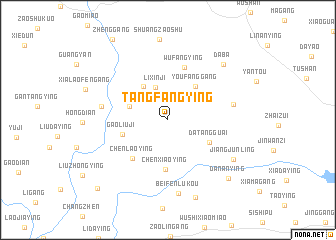 map of Tangfangying