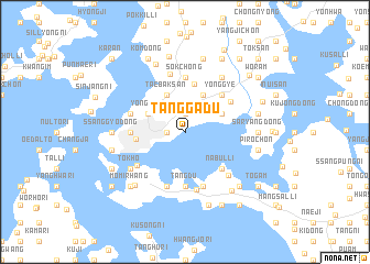 map of Tanggadu