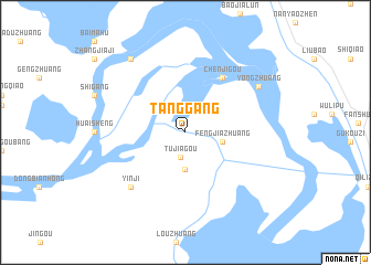 map of Tanggang