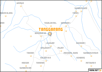 map of Tanggarang