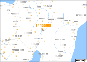 map of Tanggari