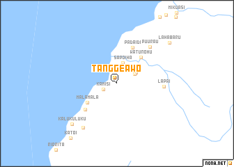 map of Tanggeawo