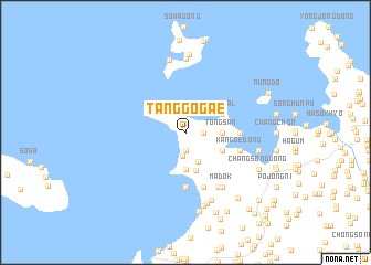 map of Tanggogae