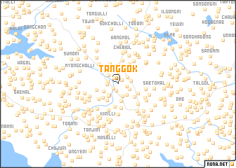 map of Tanggok