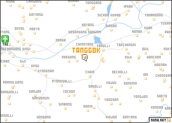 map of Tanggok