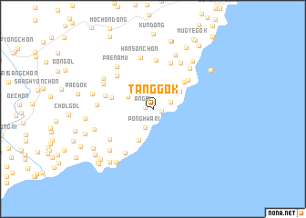 map of Tanggok