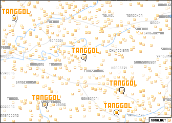 map of Tang-gol