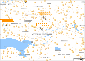 map of Tang-gol