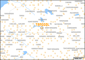map of Tang-gol