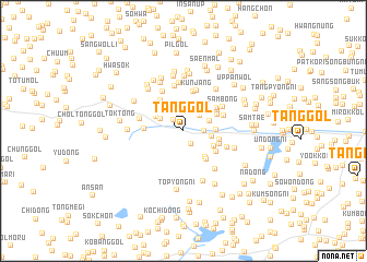 map of Tang-gol