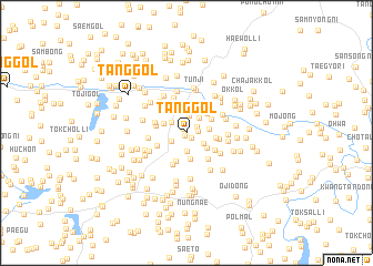 map of Tang-gol