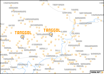 map of Tang-gol