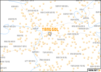 map of Tang-gol