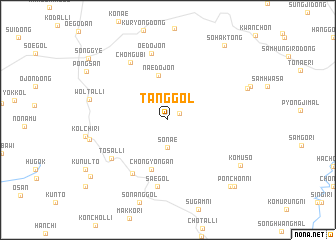 map of Tanggol