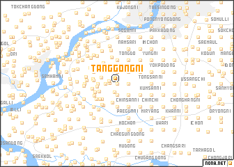 map of Tanggong-ni