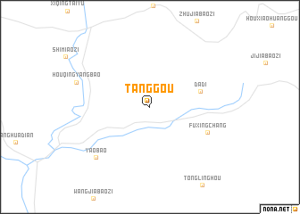 map of Tanggou