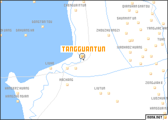map of Tangguantun