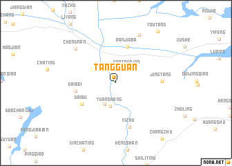 map of Tangguan