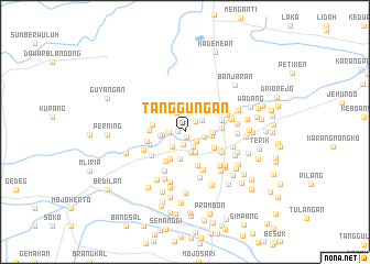 map of Tanggungan