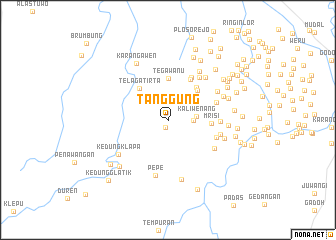 map of Tanggung