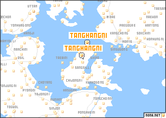 map of Tanghang-ni