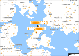 map of Tanghang-ni