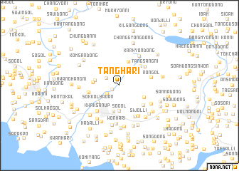 map of Tangha-ri