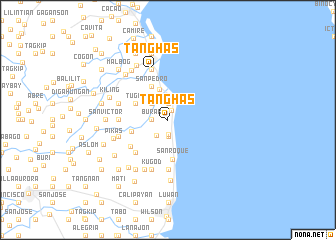 map of Tanghas