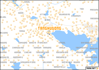 map of Tanghu-dong