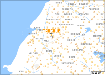 map of Tanghu-ri