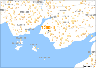 map of Tanghu