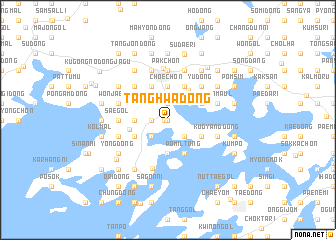 map of Tanghwa-dong