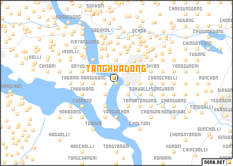 map of Tanghwa-dong