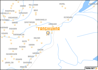map of Tangi Kuhna
