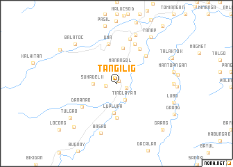 map of Tangilig