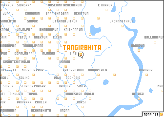 map of Tangirbhita